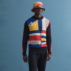 GANT 男款拼色衛衣 DG72110080
