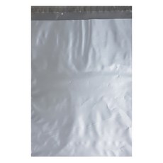 快遞HDPE包裝袋 銀色, 50個