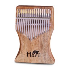 一日拇指琴 17音階琴片 10 熊熊木質琴片, HPK-17CB