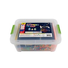 Magic Crestix 吸管創意積木 864p, 混合顏色