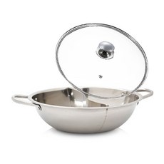 半鍋+蓋子, 直徑280mm*深度75mm, 單色