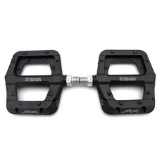 Einer MTB 強化塑料超薄自行車踏板 SLIM PD-P, 黑色的, 1個