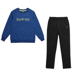 BLACK YAK KIDS O 綁帶運動衫上下套裝