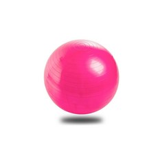 Owen Fitness健身球+打氣筒+夾子+塞子 Q01, 粉色（體操）