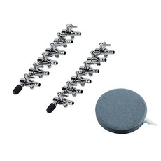 Regency空氣分配器 6孔 2入+氣泡石組, 1套