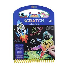 Happy Play Avenir 冒險刮畫紙, 混合色, 1個