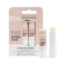 BYPHASSE 保濕潤唇膏 4.8g, 混色, 2入