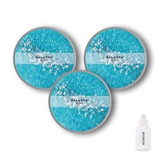 팔레트슬라임 수제 DIY 슬라임 3p + 액티베이터 30ml 세트, 밀키웨이, 1세트