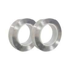 NaturalPark 魔法星星膠雙面膠帶 2入, 1套, 單色