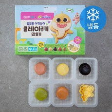 집으로온 핑크퐁 아기상어 클레이쿠키 만들기 (냉동), 50g, 5개입, 1개