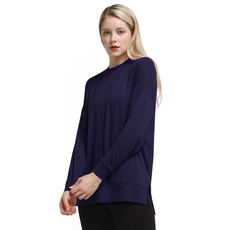 nokjok 女款透氣瑜珈皮拉提斯Amy莫代爾大學T恤