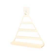 Bling 3層耳環展示架 掛架 象牙白 RK361, 1個