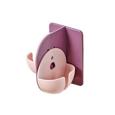 제이씨피 벽걸이 플러그 후크, 퍼플, 4개