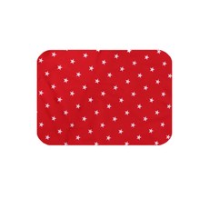 The Happy星星紅色圓形防水墊, 1個