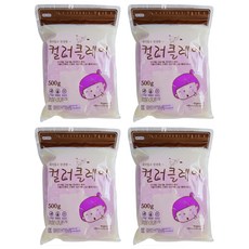 대한산업 컬러클레이 4p, 보라