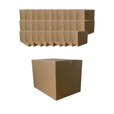 KOKIRI LIVING 宅配 搬家 紙箱 B楞 280 x 200 x 200 mm, 80個, 單一顏色