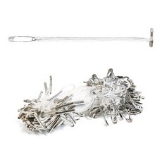 MADA 吊牌別針, 白繩銀別針, 1捆