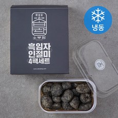 소부당 흑임자 인절미 (냉동), 250g, 1개입, 4개