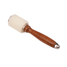 AYUDISHOP 尼龍木柄槌, 棕色, 1個