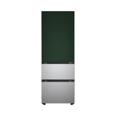 LG전자 오브제 컬렉션 2021년형 김치냉장고 Z330SGS151 323L 방문설치, Z330SGS151(그린실버), 실버
