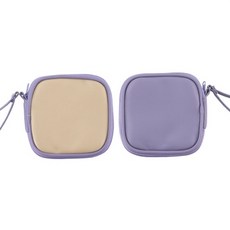 簡約耳機包, 紫色的, 2個