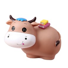 大發牛存錢筒 小, 棕色的, 1個