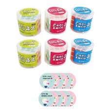 迅龜變身魔方6p+留言貼紙A型6p+留言貼紙B型6p套組, 混色