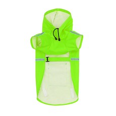 마켓A 스카치 안전 강아지 우비, 그린, 1개