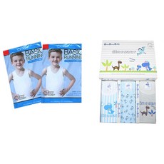 Arnoldo Bassini 男童叮咚噹恐龍朋友背心3件組 +TRY 背心2件組