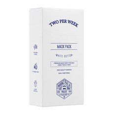 Manzrala Tooperwick 男士面具白色, 27克, 8個