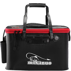 대형 조과통 낚시가방, 블랙