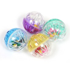 PET MORNING 透明球貓玩具, 隨機發貨, 8個