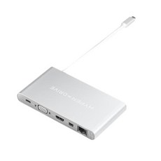 하이퍼 드라이브 Ultimate 11P USB C 허브 GN30, 실버, 1개