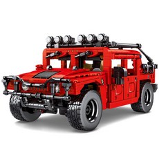 Prand Lego Technic Car Milspec Hummer H1 SUV 樂高兼容積木 8501, 混色