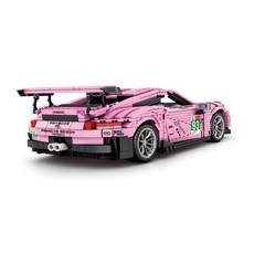 Prand Lego Technic 保時捷 911 GT3RX 跑車樂高兼容積木 0003, 混色