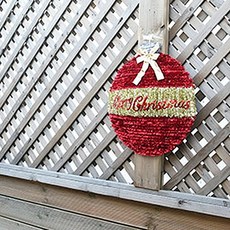 常備倉庫聖誕節圓形亮片磨砂紙