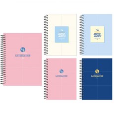 ibis 3000 6格練習本, 隨機顏色, 5個