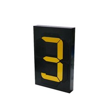 VMD 手動數字計數 價格模組 日期匯率現況 多重編號 號碼轉盤 N9, 黃色, 1個