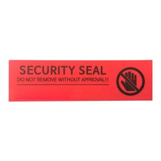 Sealticker 序號防偽防拆封條貼紙 紅色 20入, 1個, 20個裝