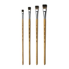 Herend 粗平刷套組 4 FCH-9200, 3號、4號、5號、7號, 1組