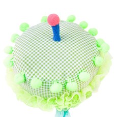 PARTYSHOW 圓形蛋糕帽, 酸橙, 1個