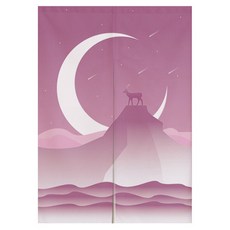 Vinterier 風情日落附桿雙開式隔間簾, TYPE 08