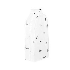 Paradiso 半透明貓咪拉鍊服飾收納防水套 110 x 60 x 30 cm, 1個, 1入