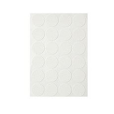 3M 防滑圓形膠帶, 24個, 白色