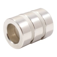 釹環形磁鐵 外徑 28mm x 內徑 18mm x 厚度 10mm, 單一顏色, 3個