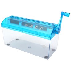 HIDDENTEM 手動碎紙機 A4, 單品, 藍色