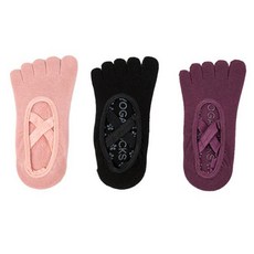 굿이너프 나타니 일반형 필라테스 요가 논슬립 미끄럼방지 양말 3족세트