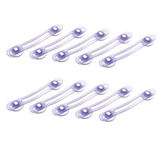 ABM 다용도 잠금밴드 대 s-8007, 화이트, 10개