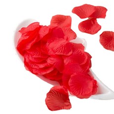 派對人造玫瑰花瓣, 單一顏色, 50個