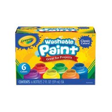 Crayola 繪兒樂 可水洗水彩組, 59ml